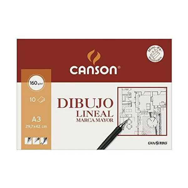 PACK 10H. A3 MARCA MAYOR 160GR. CANSON