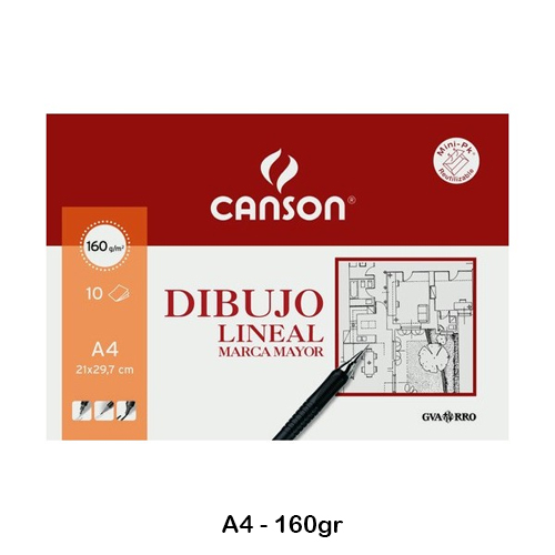 PACK 10H. A4 MARCA MAYOR 160GR.