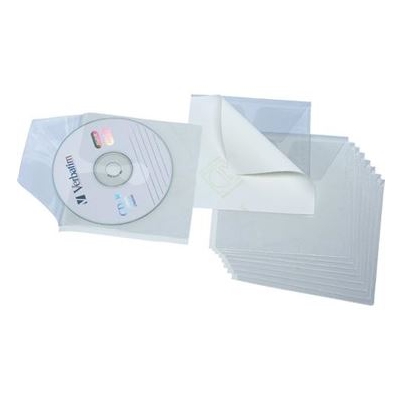 PACK 10 FUNDAS AUTOADHESIVAS PARA CD