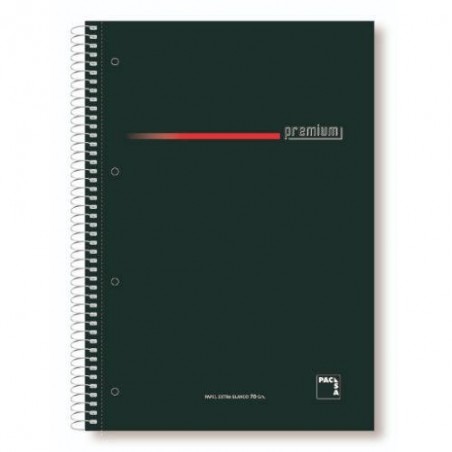 LIBRETA 160H MICROP A4 70GR CUAD.5X5 NE