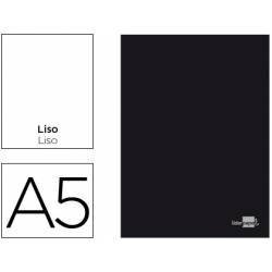 LIBRETA T.A5 80H 70GR BLANCO T/PLASTICO