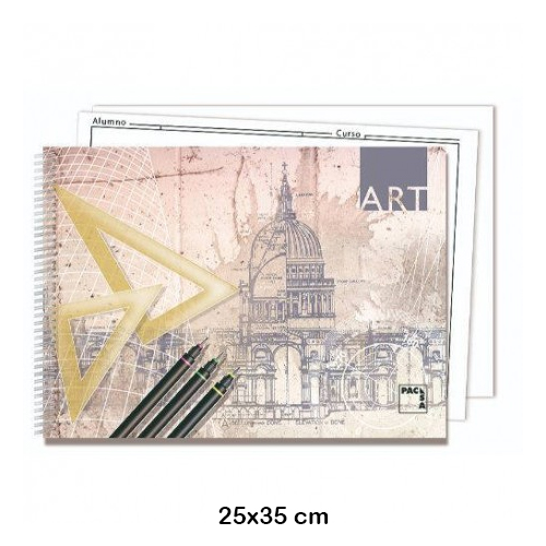 BLOC DIBUJO 20H 140GR 25X35CM S/RECUADR
