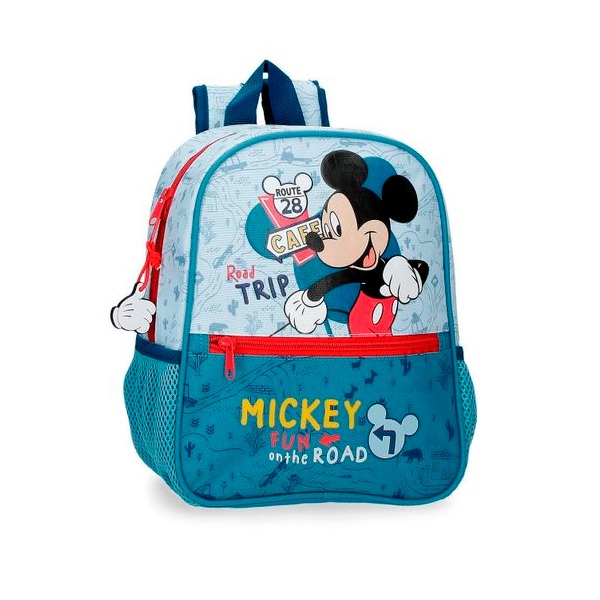 MOCHILA 28CM MICKEY ROAD TRIP