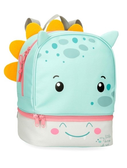 MOCHILA 28CM. ROLL ROAD HAPPY PETS DINO