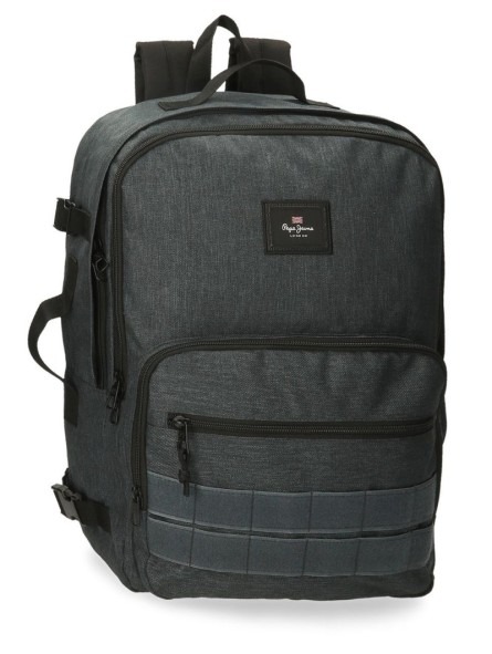 MOCHILA 46CM PEPE JEANS DENIM OSCURO