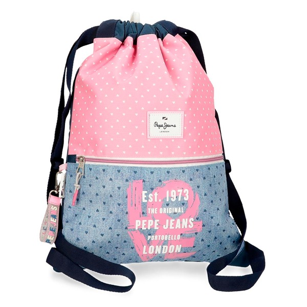 MOCHILA GYM SAC C/CREM. PJL NONI DENIM