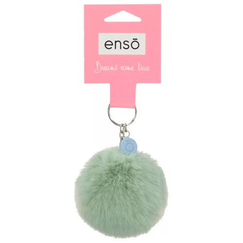 LLAVERO POMPON VERDE