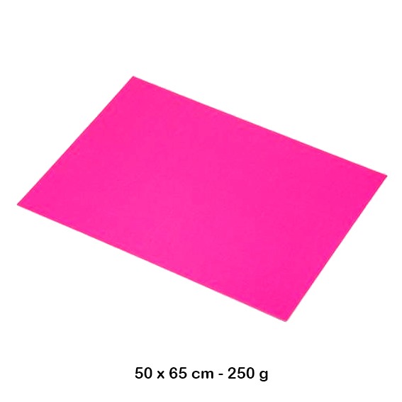 CARTULINA FLUORESCENTE 50X65CM MAGENTA