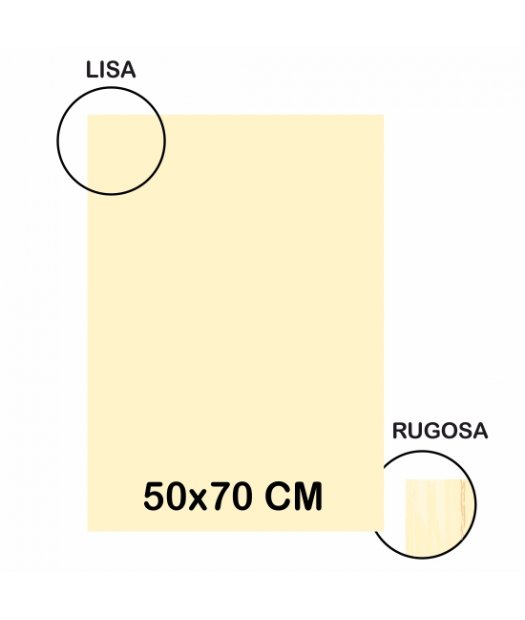 CARTULINA LR 220GR 50X70 CREMA