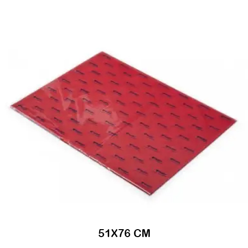 PAQUETE 25 HOJAS SEDA 51X76CM ROJO