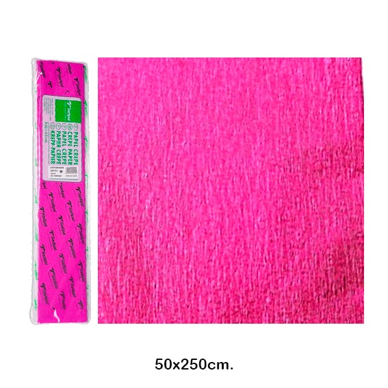 ROLLO PAPEL PINOCHO 0.5X2.5M FUCSIA