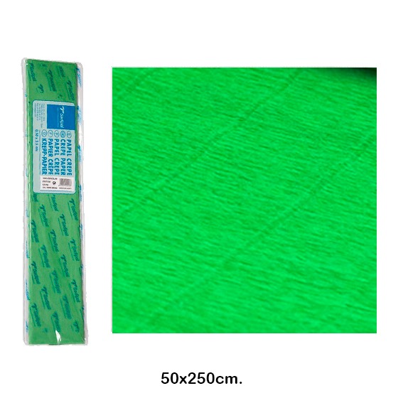 ROLLO PAPEL PINOCHO 0.5X2.5M VERDE MEDI