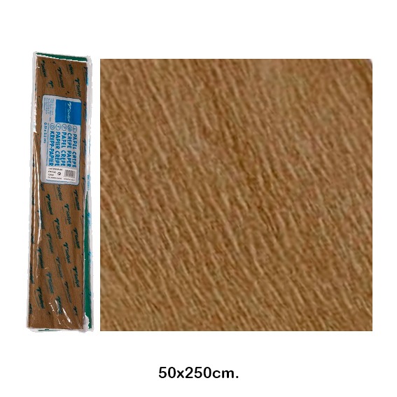 ROLLO PAPEL PINOCHO 0.5X2.5M MARRON FUE