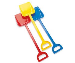 PALAS DE PLASTICO RESISTENTE 50CM.