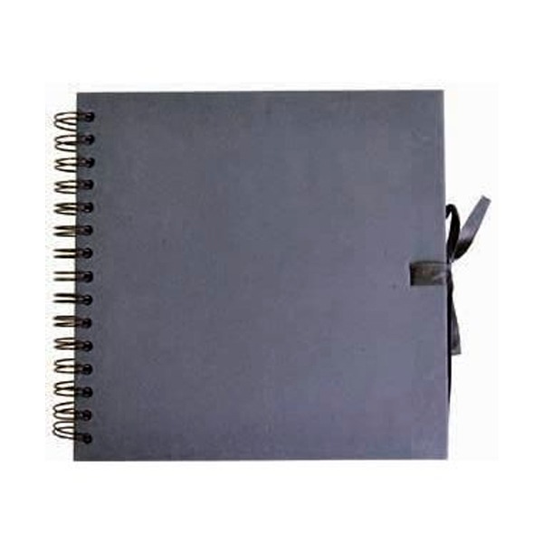 ALBUM TAPA DURA NEGRO 20X20CM 40H 180GR
