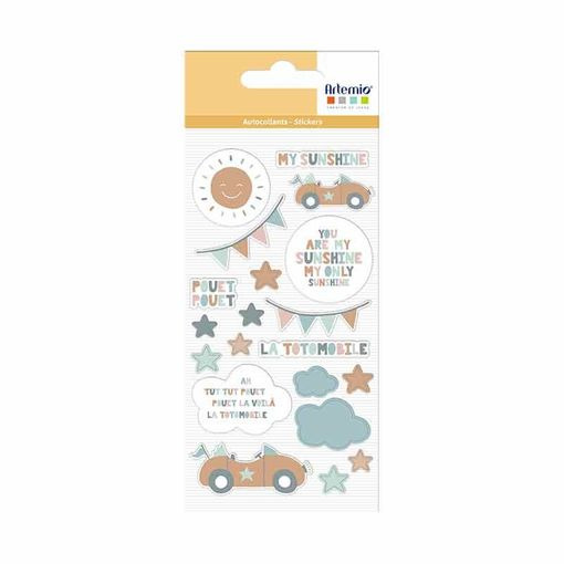 STICKERS JOLIES COCHES