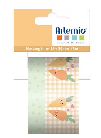 MASKING TAPE 15+30MMX5M VITAMINES