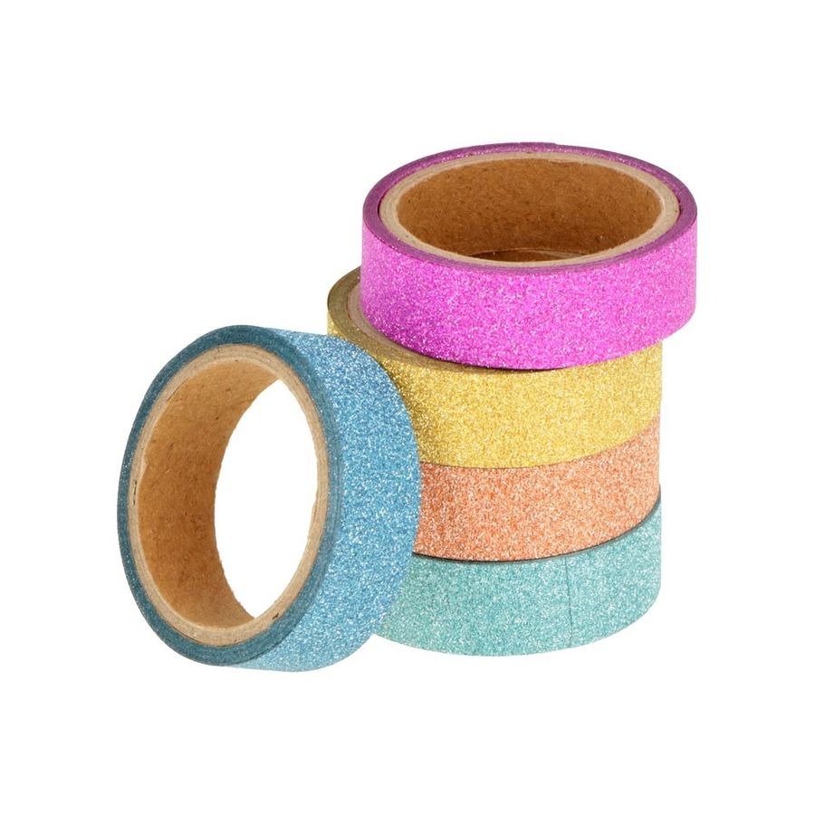 PAC.5 MASKING TAPES GLITTER COLOURS