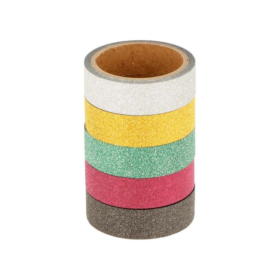 PAC.5 MASKING TAPES PAILLETES NOEL