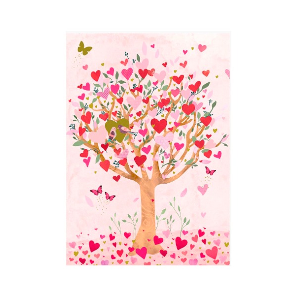 TARJETA ZIG-ZAG ARBOL