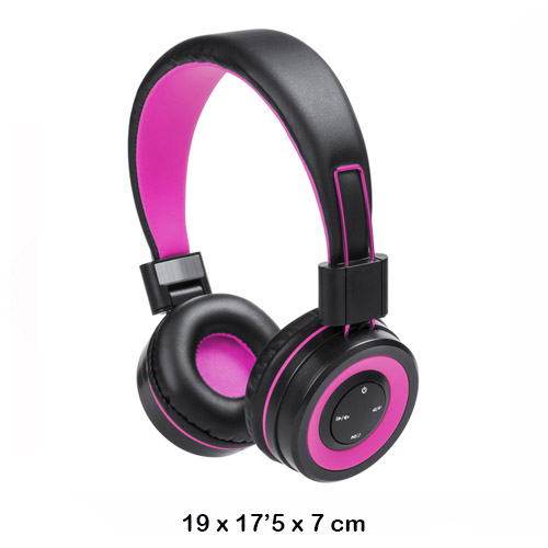 AURICULARES TRESOR COLOR FUCSIA