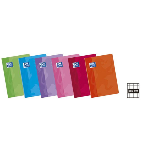 LIBRETA A5 GRAP. T/B 5X5 48H OXFORD