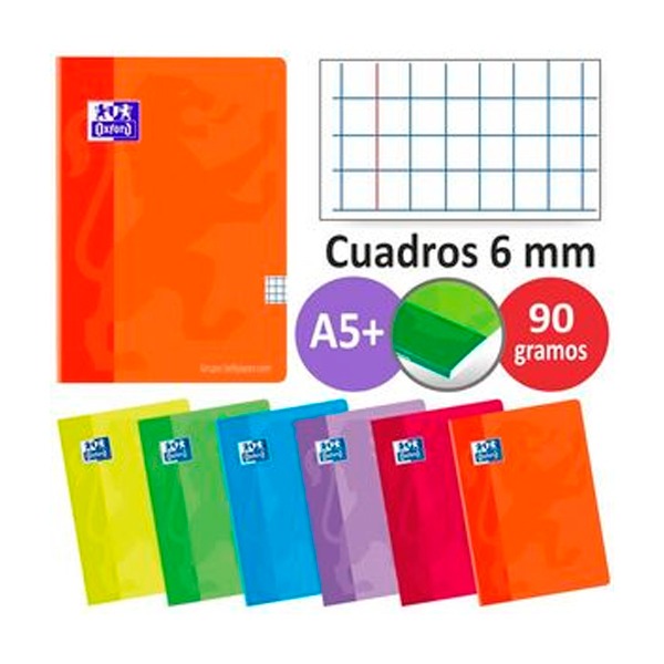 LLIBRETA A5 GRAP. T/B 6X6 48H OXFORD