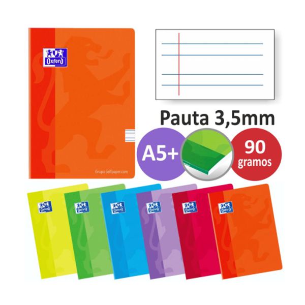 LIBRETA A5 GRAP. PAUTA 3'5MM 48H OXFORD