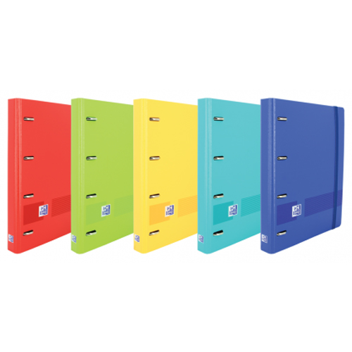 CARPETA 4ANILL.+REC.A4+ 5X5 OXFORD