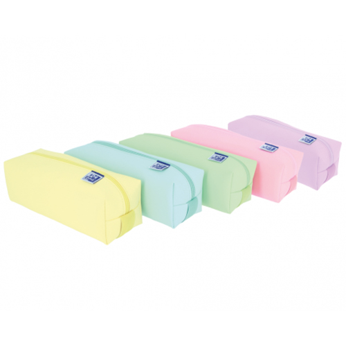 ESTUCHE OXFORD CUADRADO GRANDE PASTEL