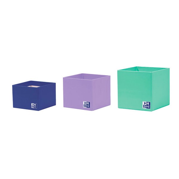 ESTUCHE OXFORD PORTABOLIS 3 CUBILETES