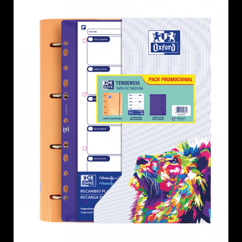 CARPETA ANILLAS CLASSIC A4+ PLANNER