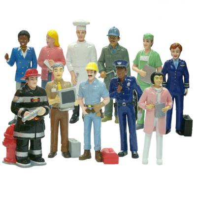 ESTUCHE FIGURAS OFICIOS 11 FIGURAS