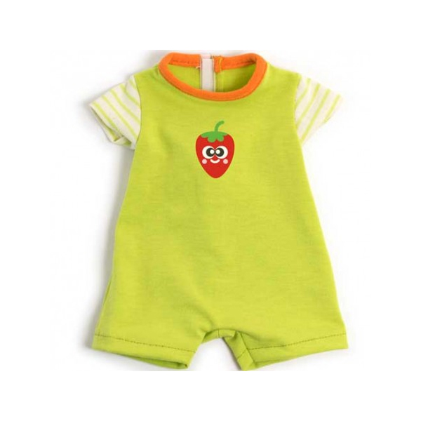 CONJUNTO PIJAMA COLOR VERDE 40CM.