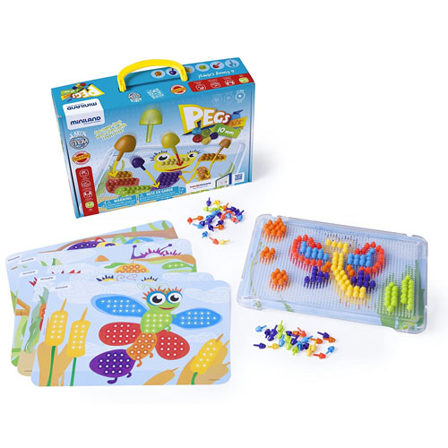 JUEGO PEGS 10 MM 180 PIEZAS