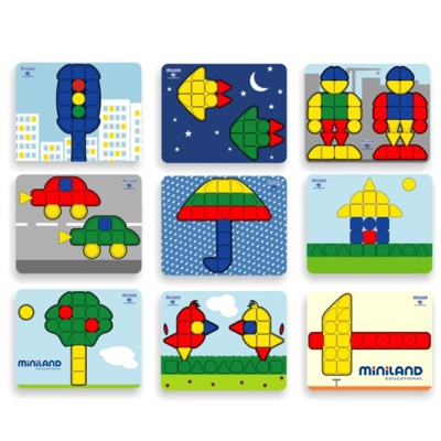 PACK 12 MODELOS SUPERPEGS BOARD 38 X 30