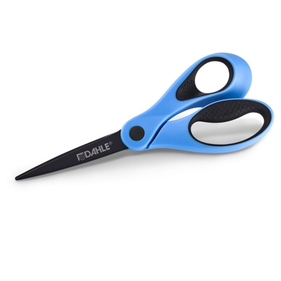 TIJERA ERGONOMICA DAHLE ID 21CM AZUL