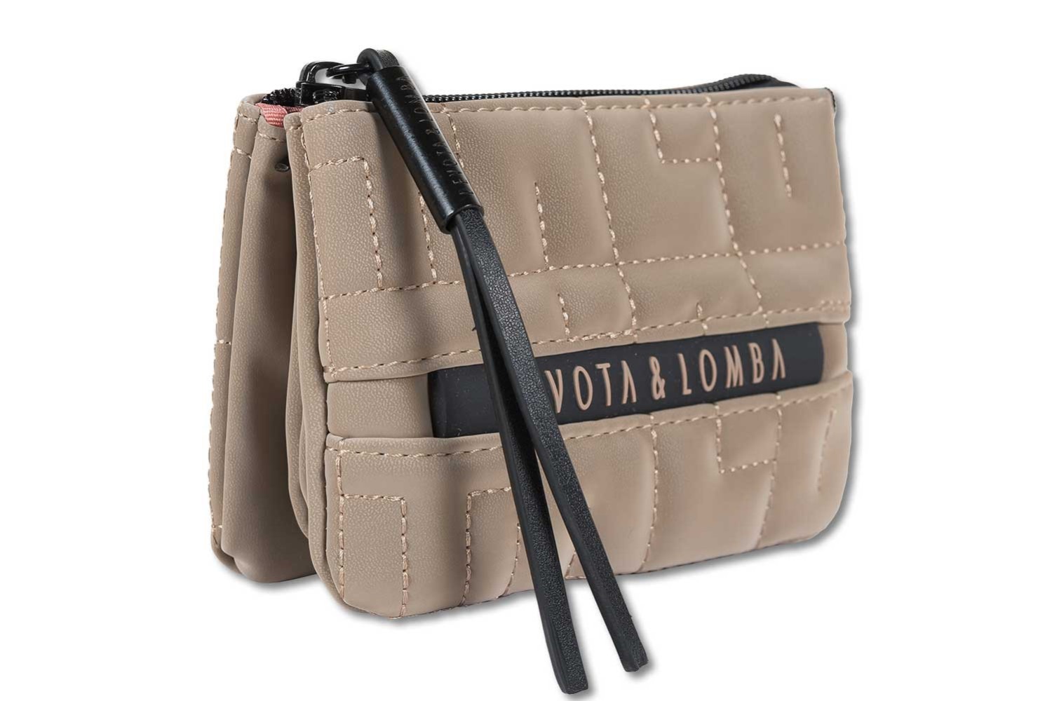 MONEDERO D&L  TAUPE