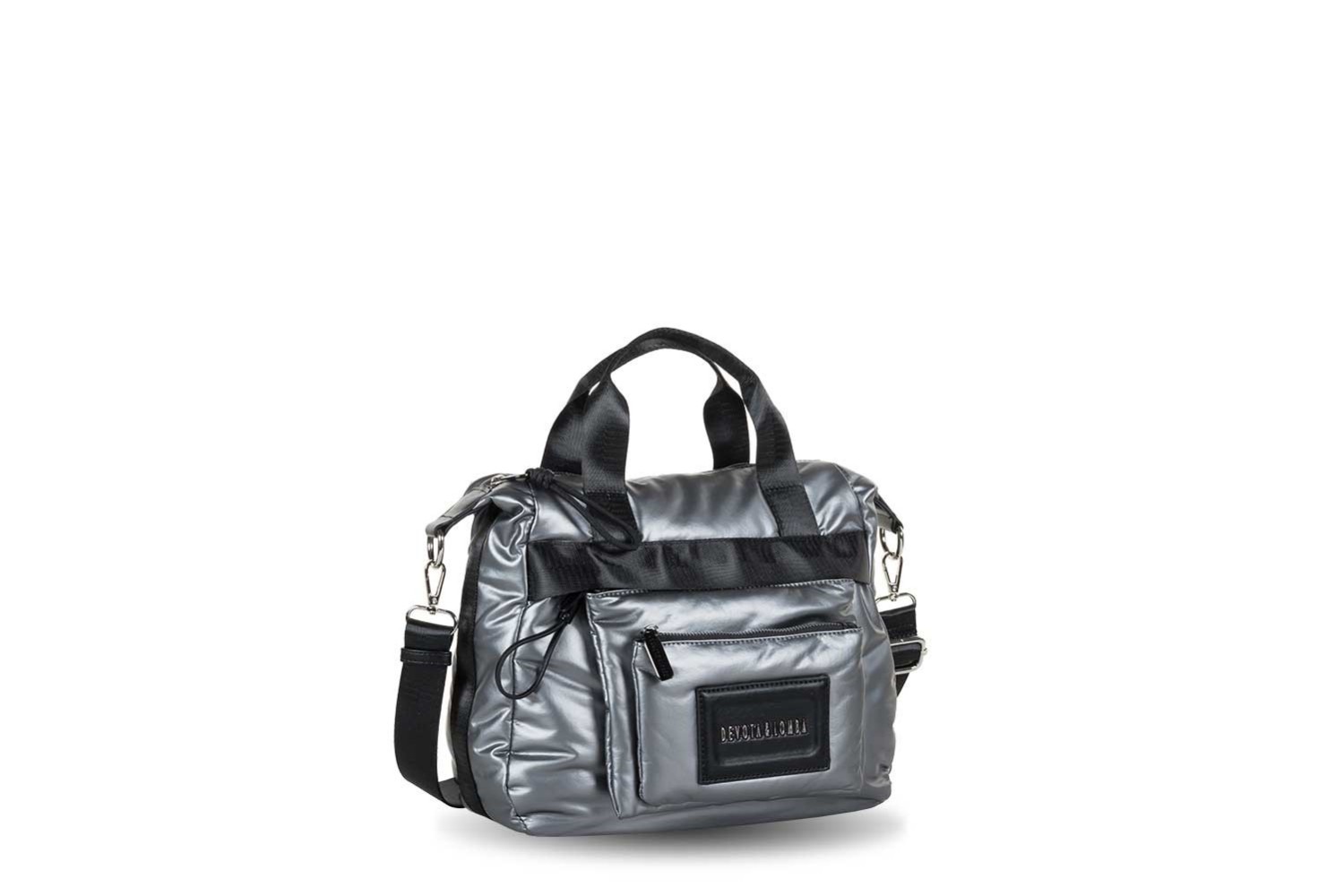 BOLSO/BANDOLERA D&L  PLOMO