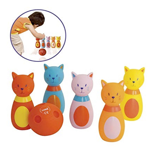 JUEGO DE BOLOS GATO