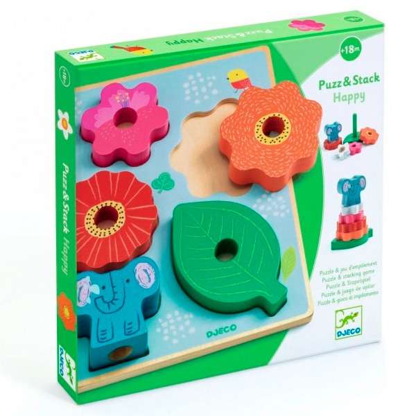 ENCAJABLE  PUZZ & STACK HAPPY