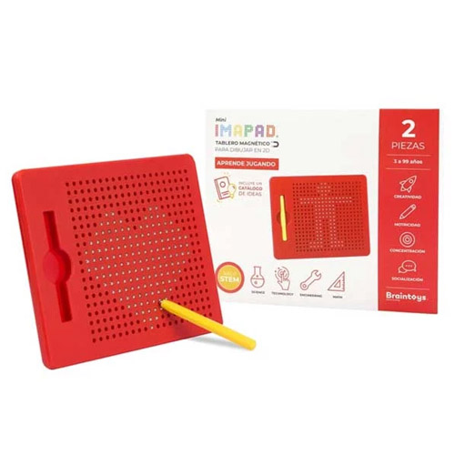 IMADOTS BRAIN TOYS MINI ROJO