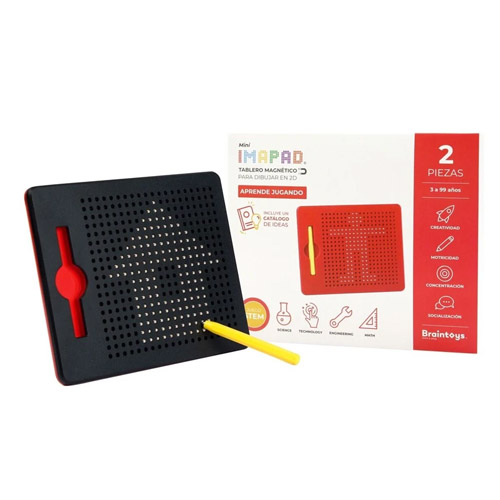 IMADOTS BRAIN TOYS MINI NEGRO