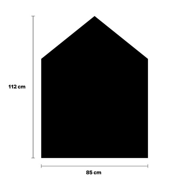 IMABOARD PIZARRA ADHESIVA 100X85CM