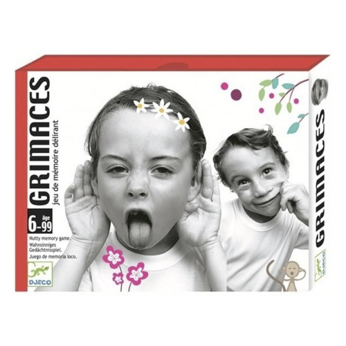 CARTAS GRIMACES MUECAS DJECO