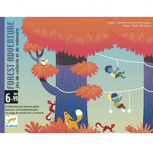 CARTAS FOREST ADVENTURE DJECO