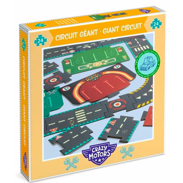 PUZZLE GIGANTE CRAZY MOTORS CIRCUIT VIL