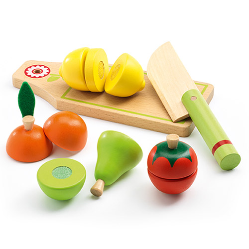 IMITACION FRUTAS Y VEGETALES PARA CORTA