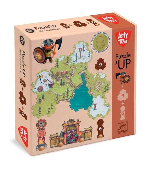 ARTY TOYS  PUZZL'UP ALRIC BARBARIOUS