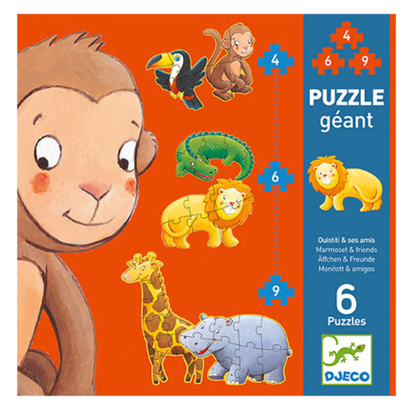 PUZZLE OUISTITI Y SUS AMIGOS